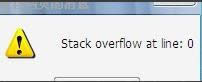 xpϵͳIEʾstack overflow at line:0δ